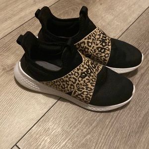 Leopard adidas sneakers size 8